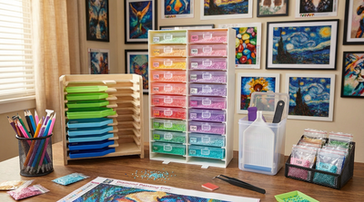 How to Organize Diamond Painting Drills (Best Storage Ideas for Beginners & Tools Guide)