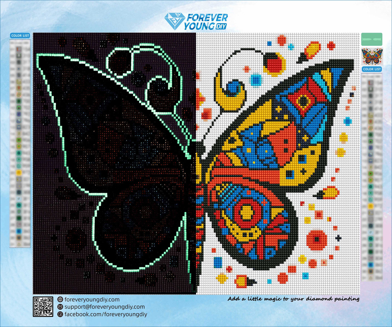 Discover the Magic of Butterfly Diamond Painting: A Guide for Enthusiasts - Forever Young®️ DIY