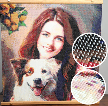 Kit de peinture diamant personnalisé - Foret complet