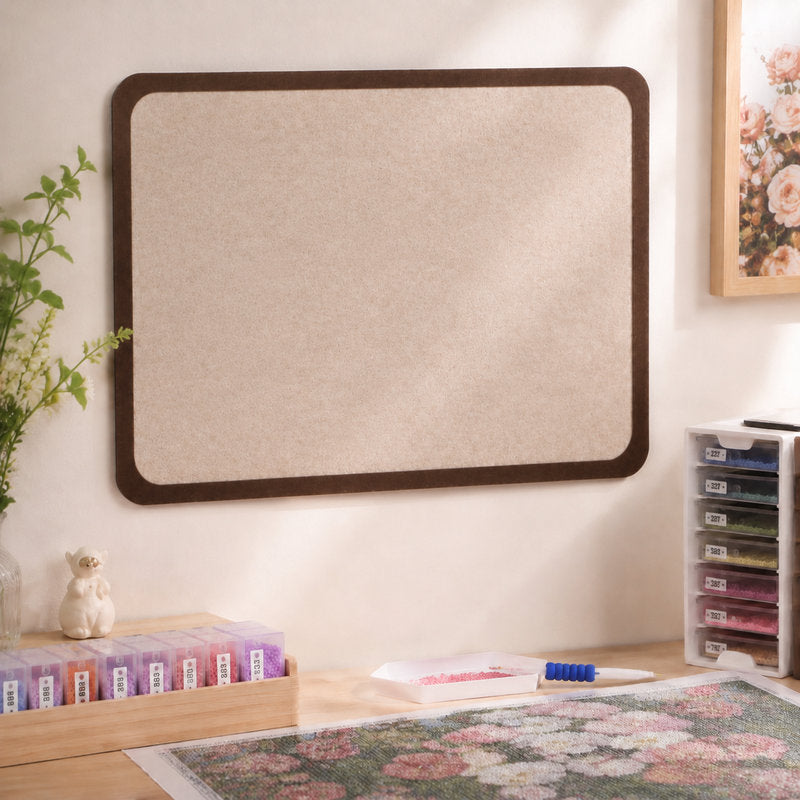 Wall Felt Board with Loop Fastener