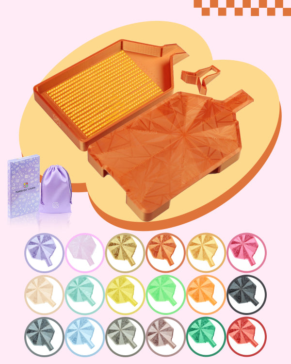 Forever Young Trays: Lava Orange