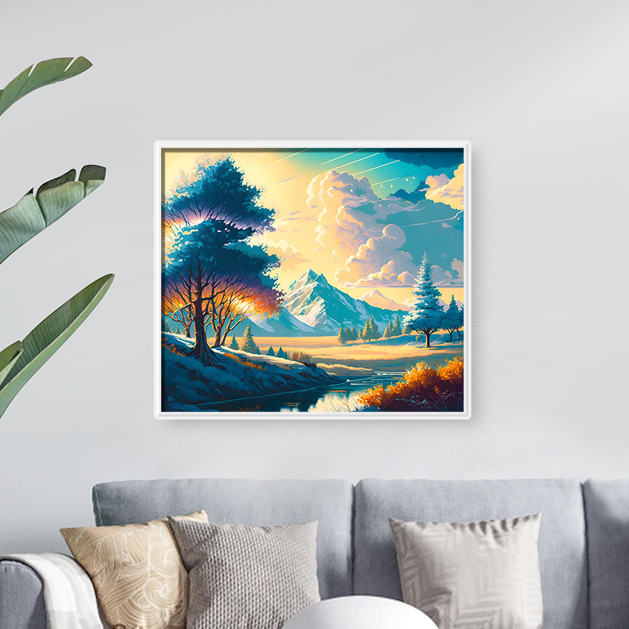 Ein Blick auf den Himmel auf Erden