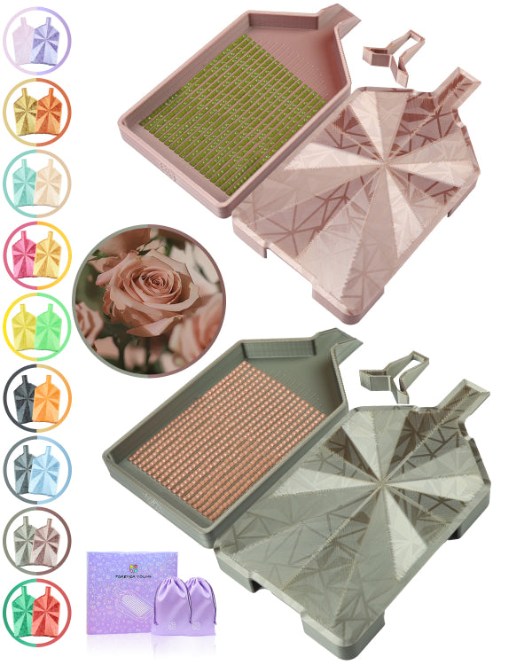 Forever Young Trays: 2-Pack Set - Rose Dune