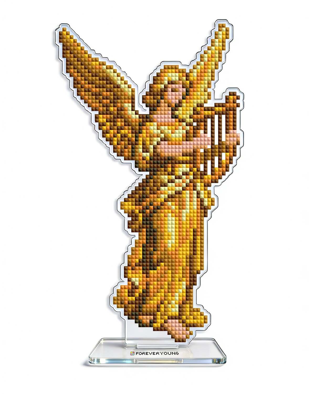 Angel Harp Sonata Acrylic Diamond Art Display Stand