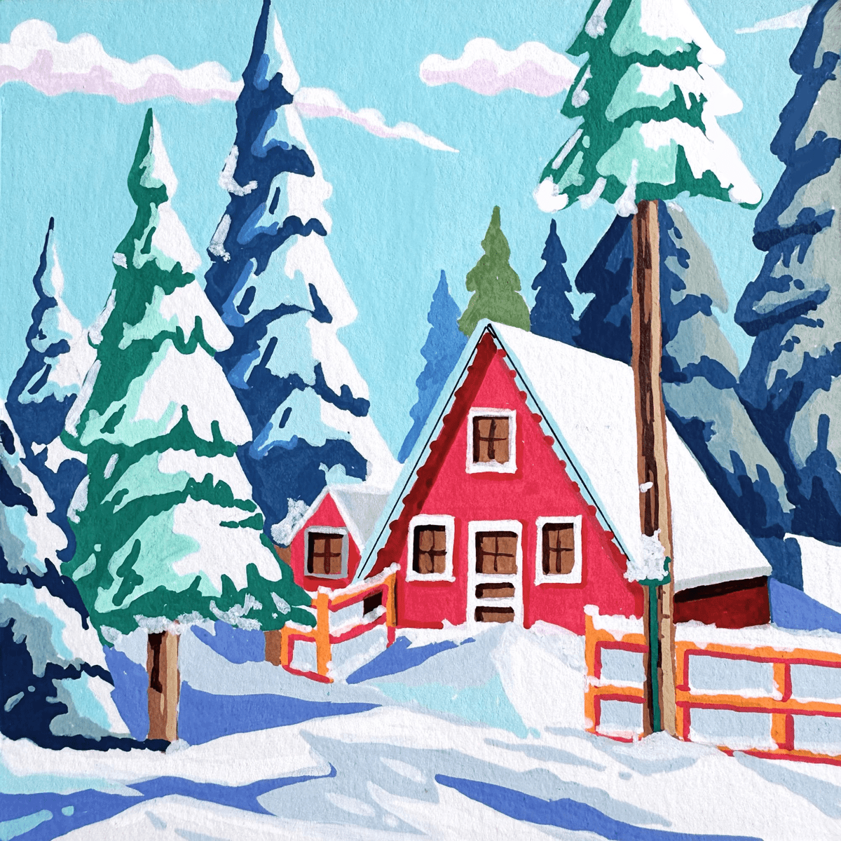 Charme rural au coucher du soleil