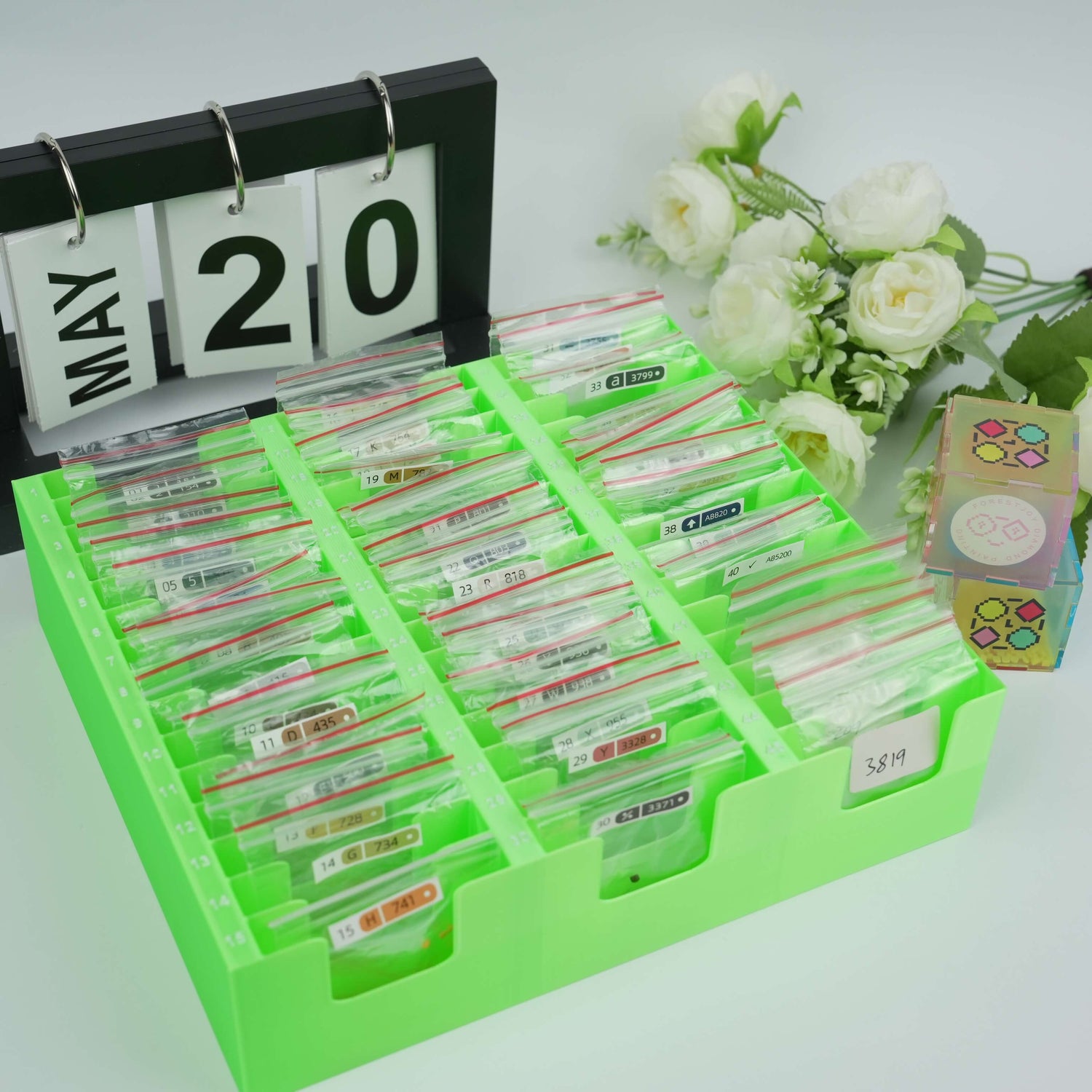 Forever Young Diamond Bag Storage Rack (No.1-No.45)