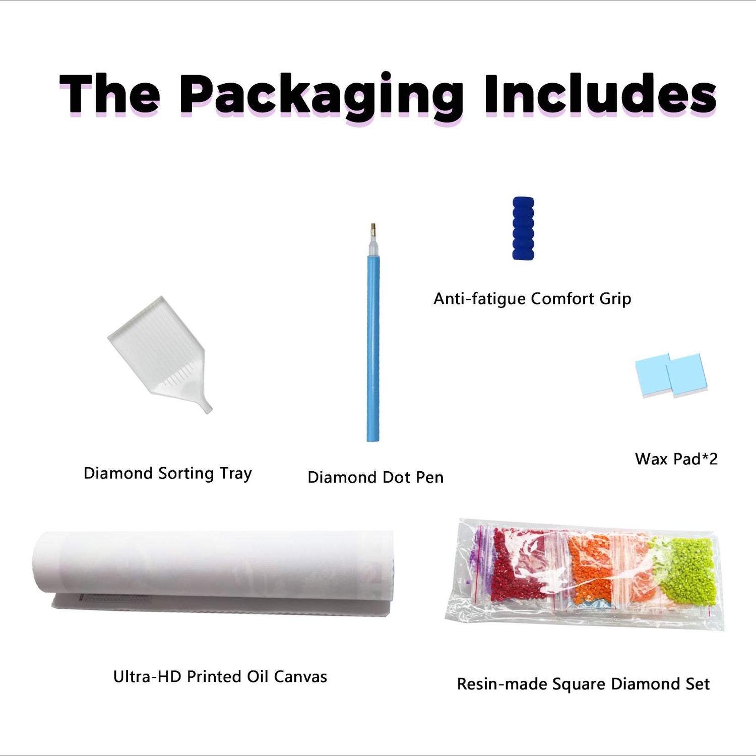 Kit de peinture diamant personnalisé - Foret complet