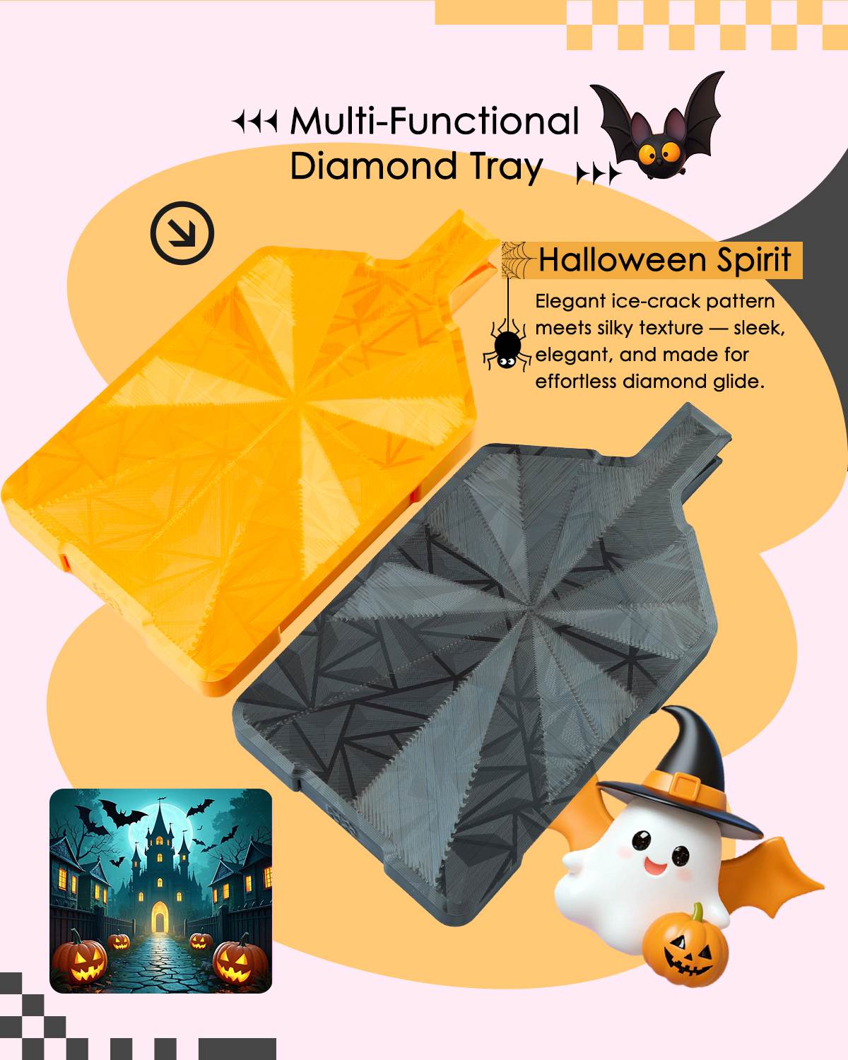 Forever Young Trays: 2-Pack Set - Halloween Spirit