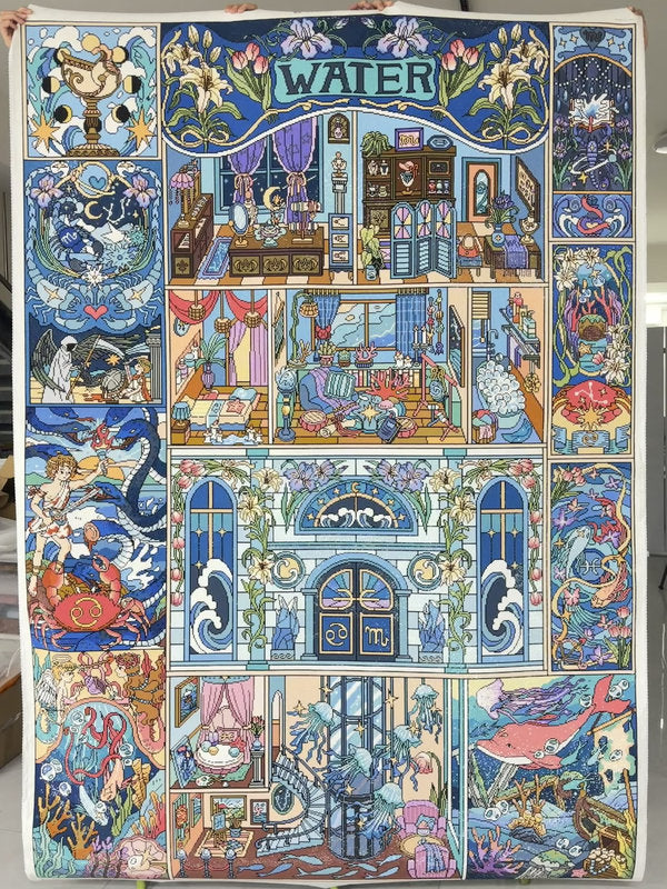 Illusion Mercury Apartment Giant Diamond Painting
