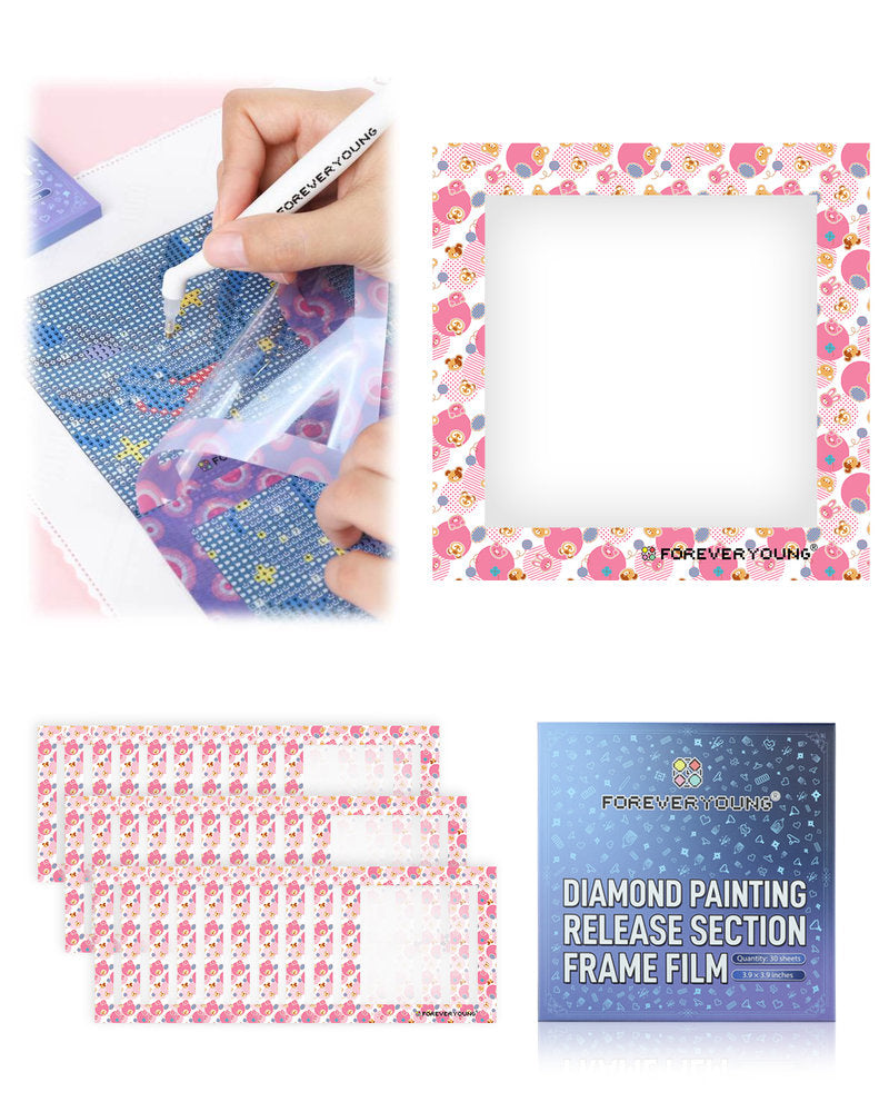 ZoneMaster 2 (Vibrant & Playful)-Diamond Painting Reusable Release Paper Sheets