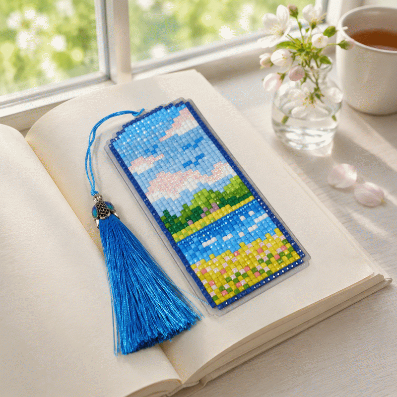 Lumigem Scenic Diamond Painting Bookmark Set