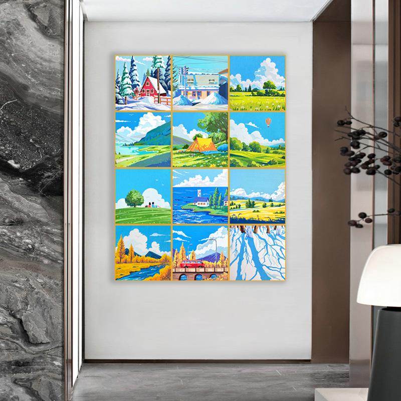 Charme rural au coucher du soleil