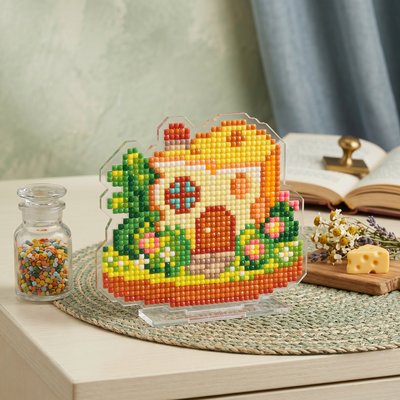 LumiGem Cheese House Diamond Painting Stand
