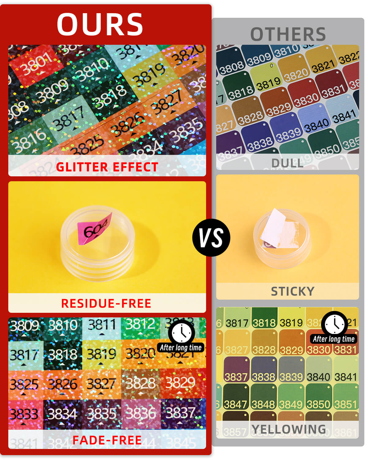 Diamond Painting Square Label