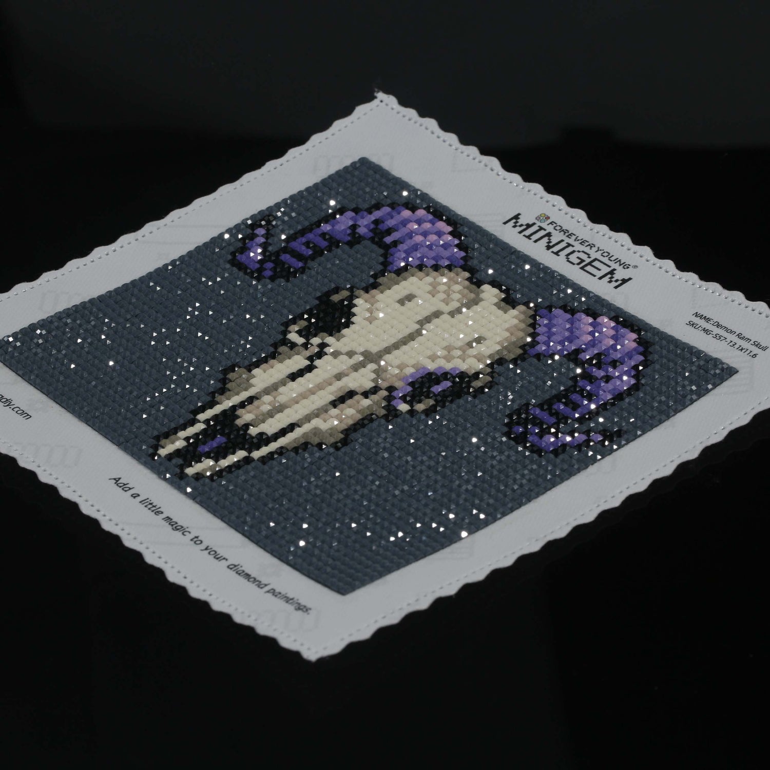 Minigem® :Demon Ram Skull