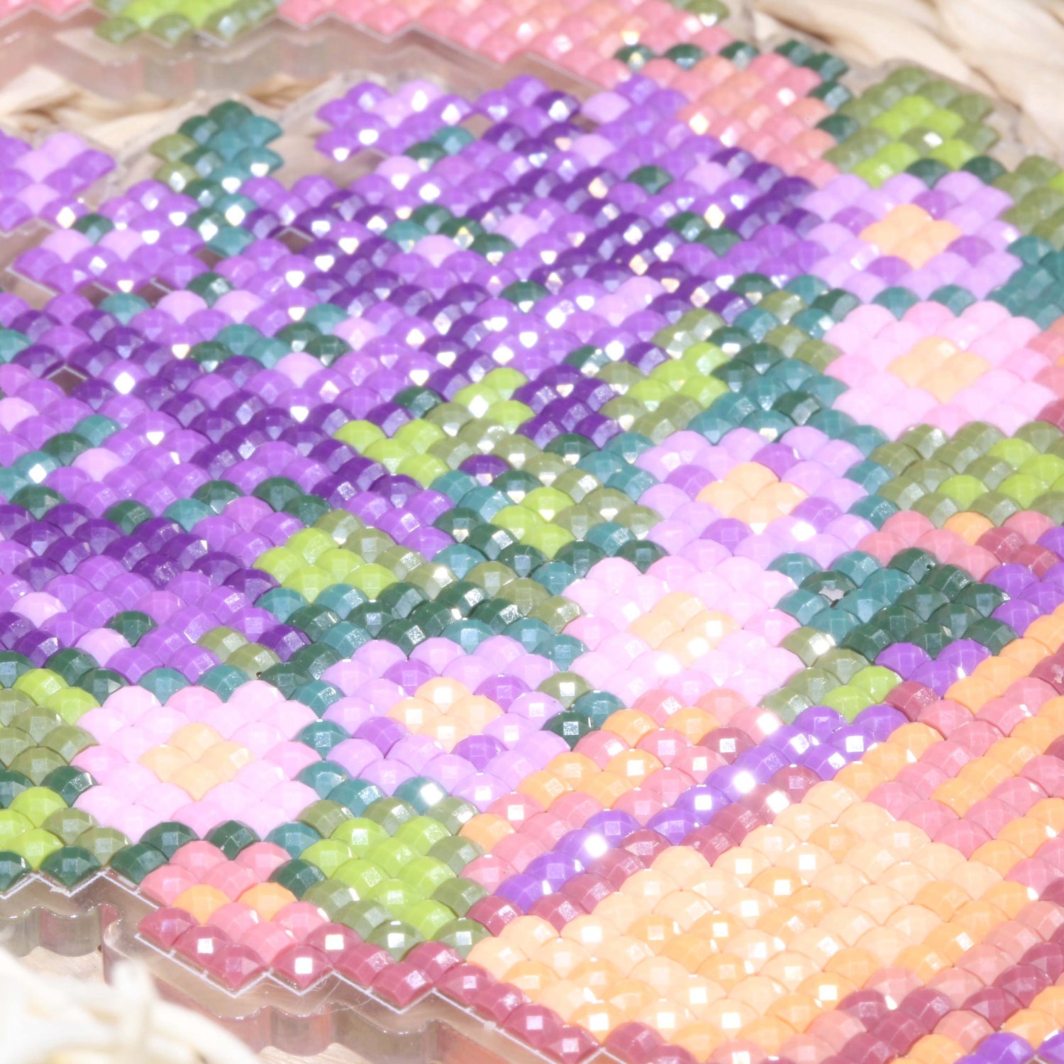 Lavender Basket Acrylic Diamond Painting Stand