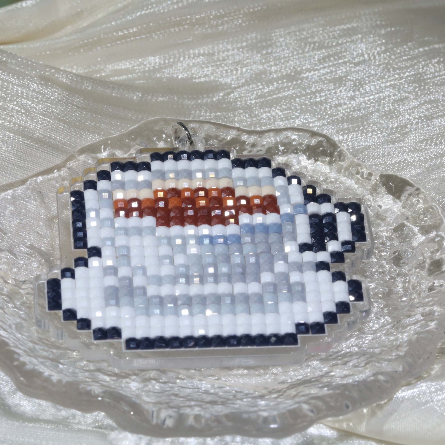 Delicious Breakfast Acrylic Diamond Painting Keychain