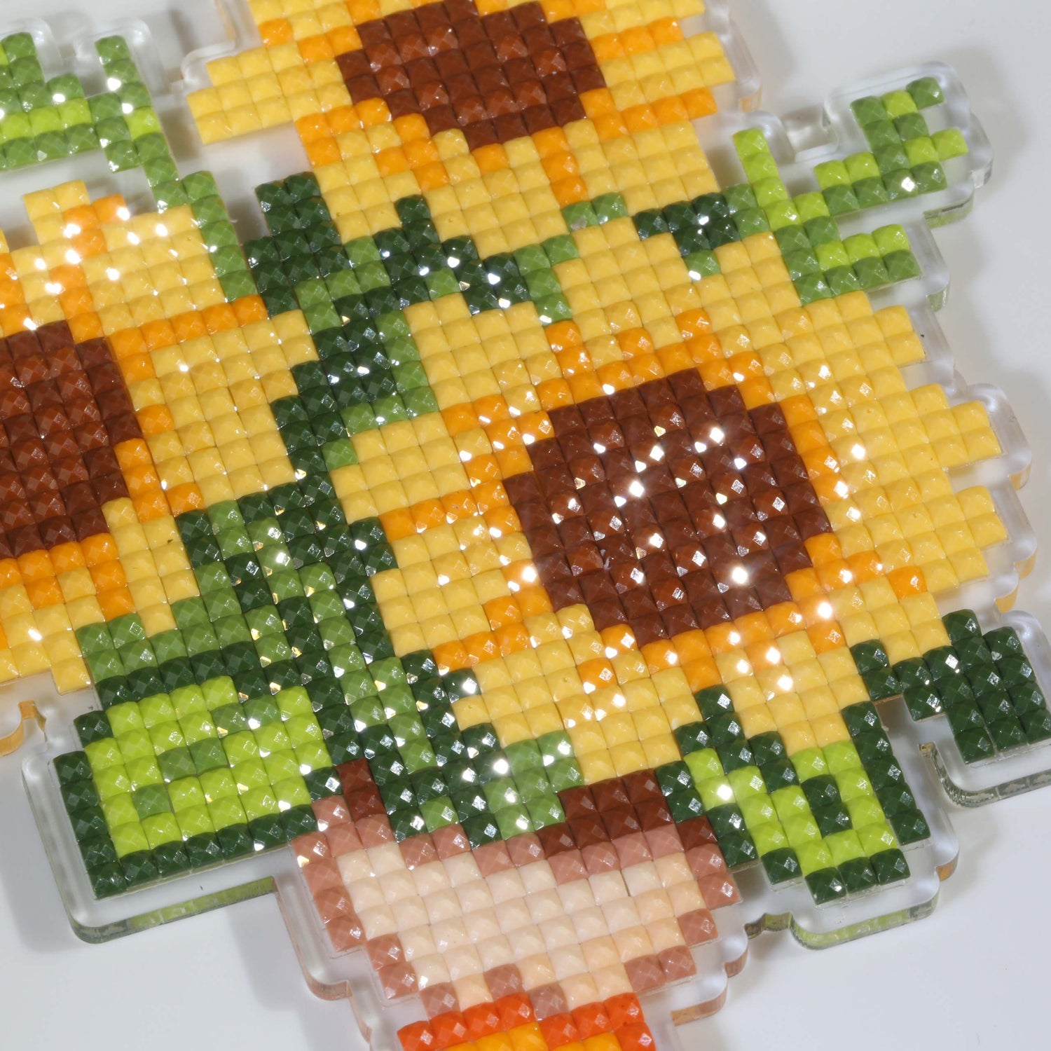 Sunflower Bouquet Acrylic Diamond Art Display Stand