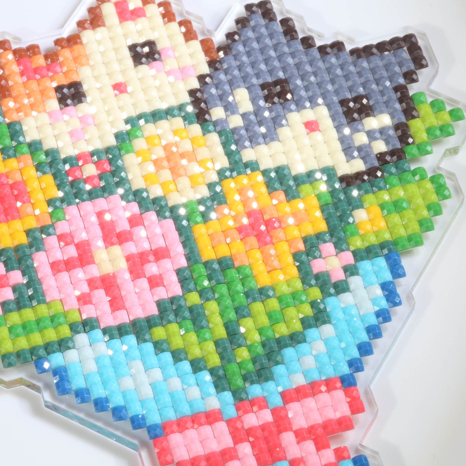Cat Bouquet Acrylic Diamond Art Display Stand