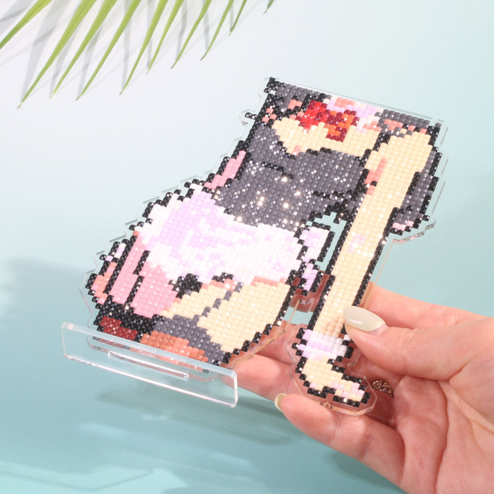 Bow Charm Diamond Art Display Stand