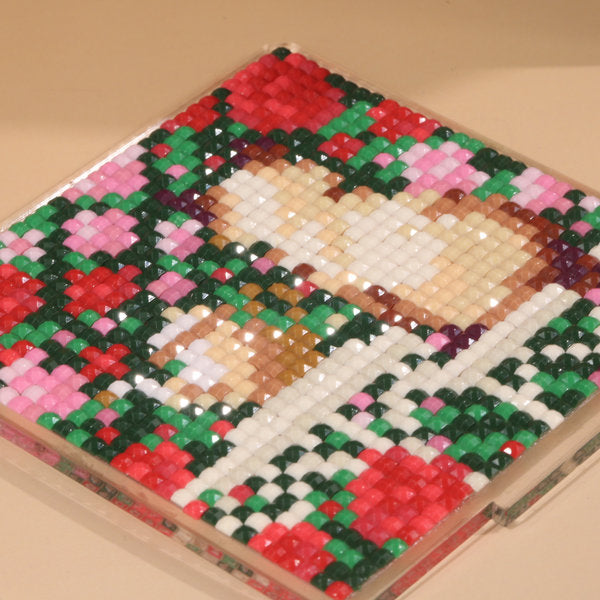 LumiGem Rose Garden Cat Diamond Painting Stand