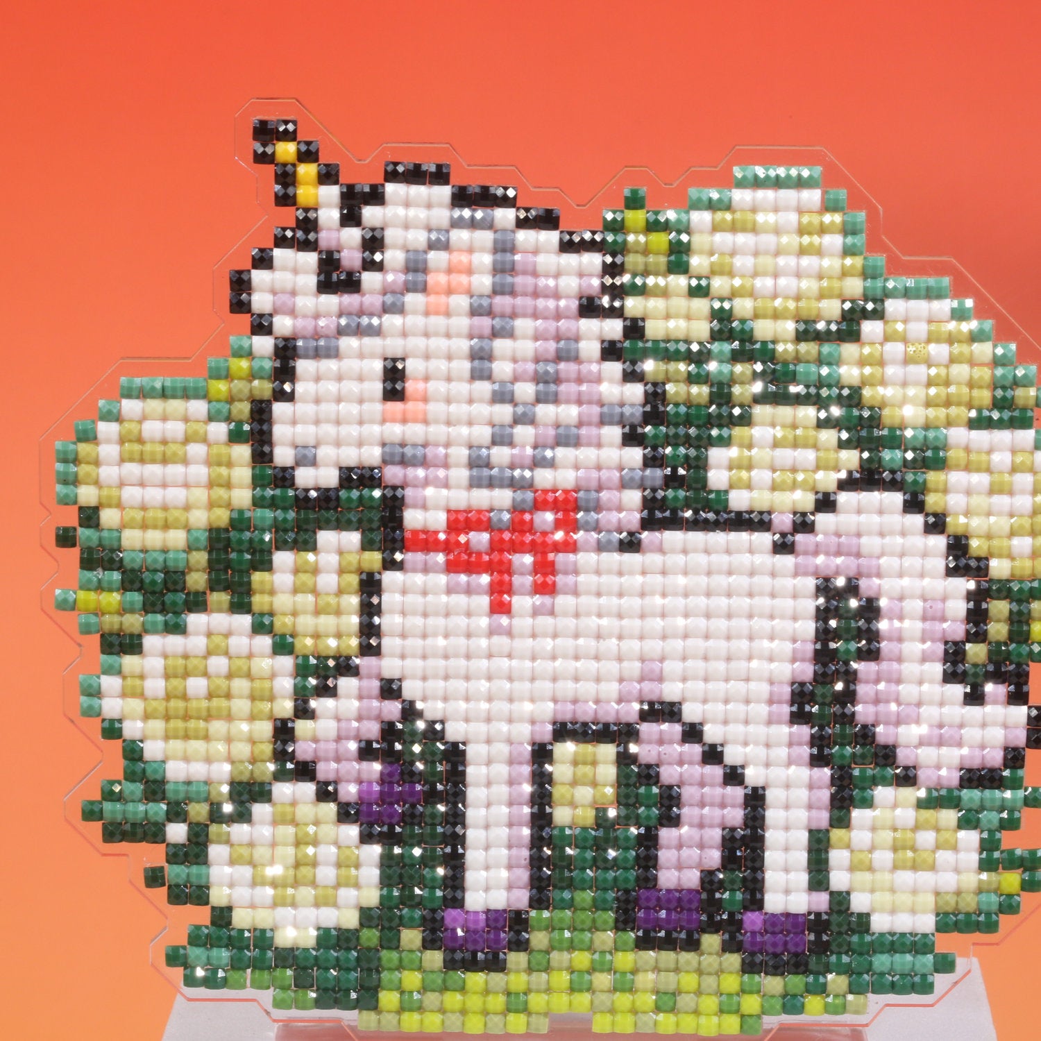 LumiGem Unicorn Rose Acrylic Diamond Painting Stand