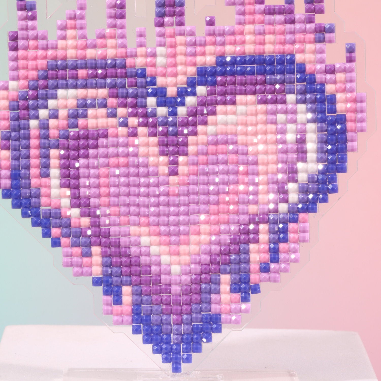 LumiGem Burning Heart Acrylic Diamond Painting Stand