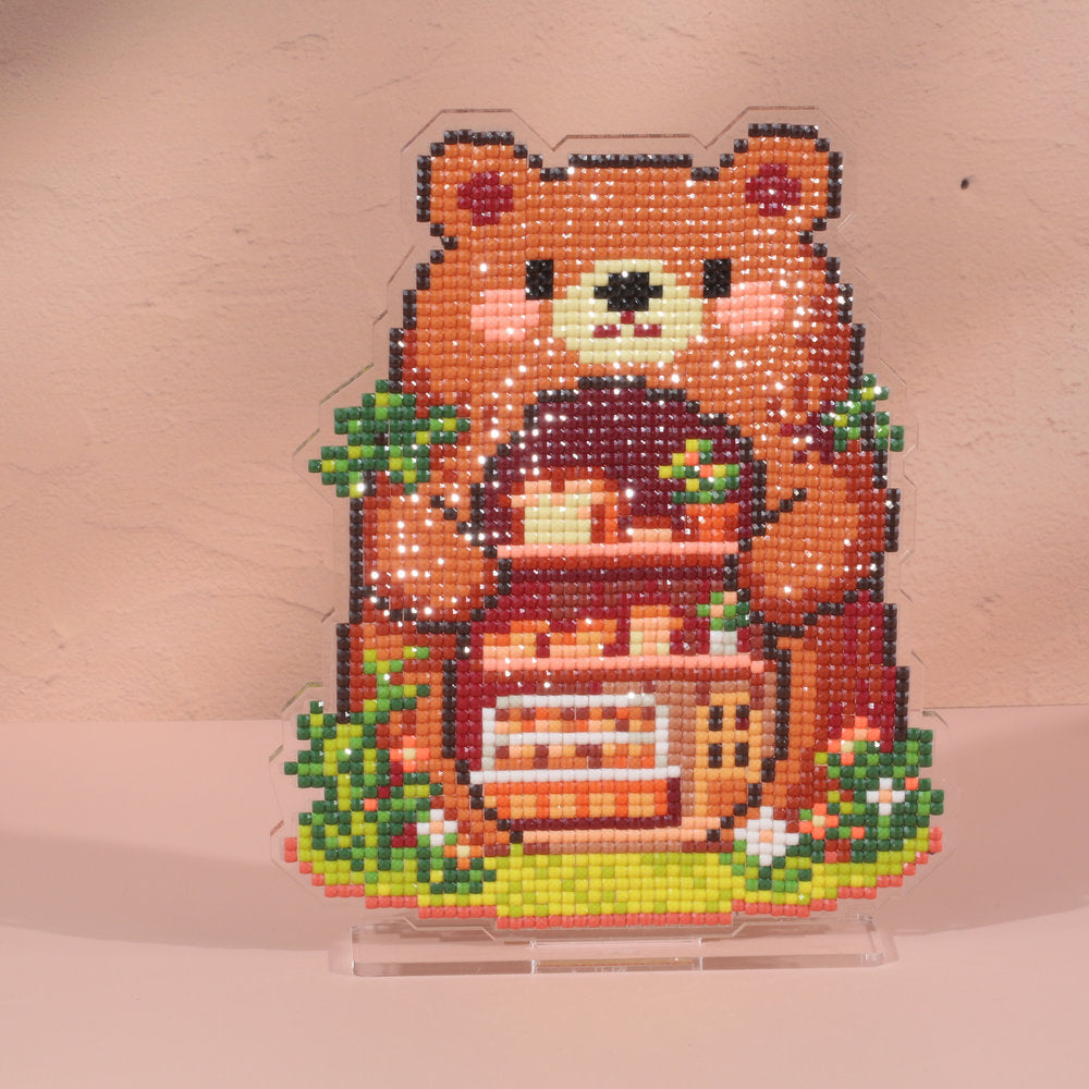 LumiGem Bear Bakery Diamond Painting Stand