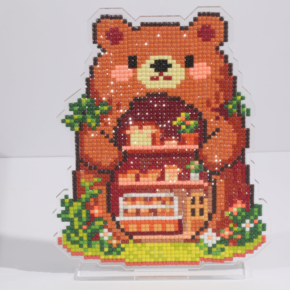 LumiGem Bear Bakery Diamond Painting Stand