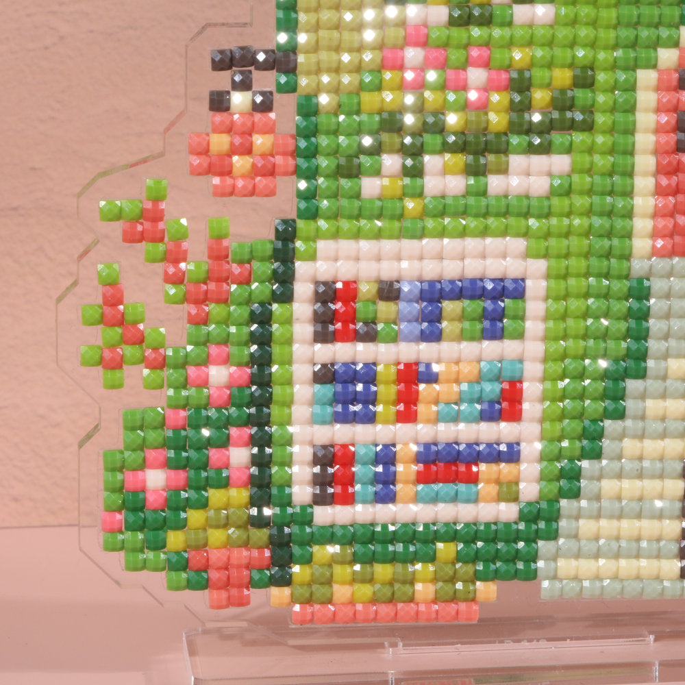LumiGem Green Pear House Diamond Painting Stand