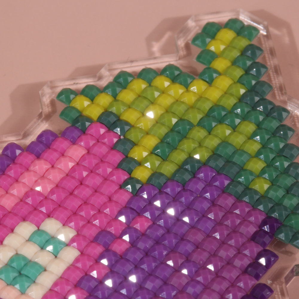 LumiGem Eggplant House Diamond Painting Stand