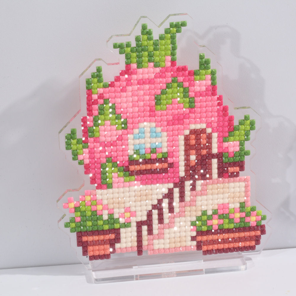 LumiGem Dragon Fruit House Diamond Painting Stand