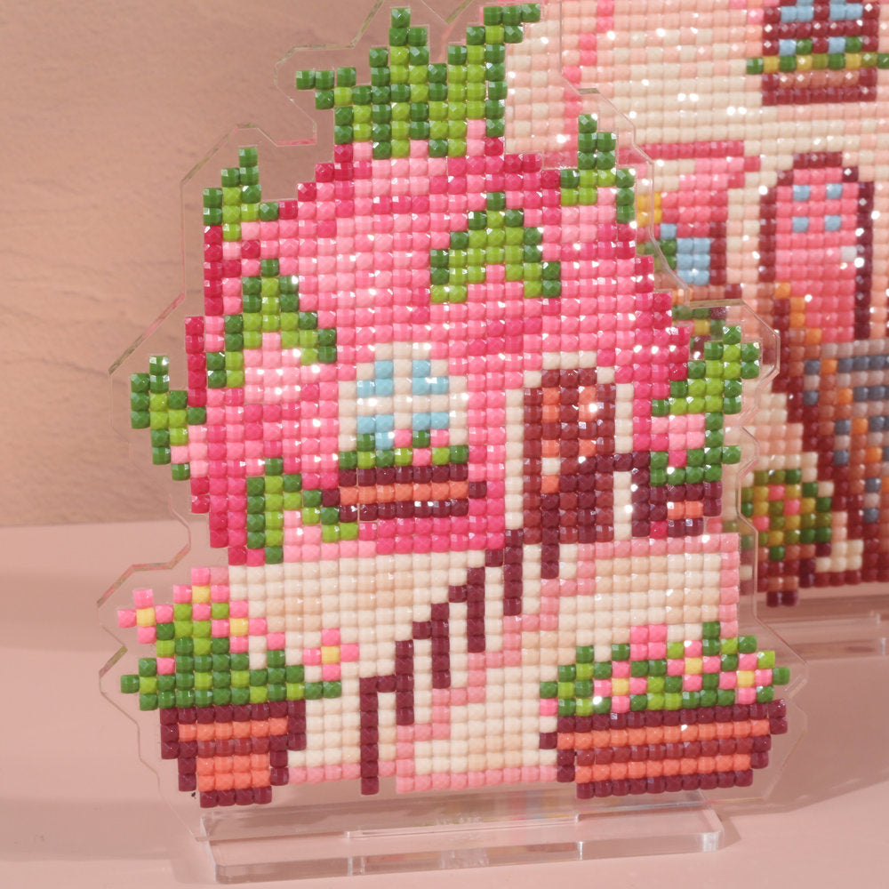 LumiGem Dragon Fruit House Diamond Painting Stand