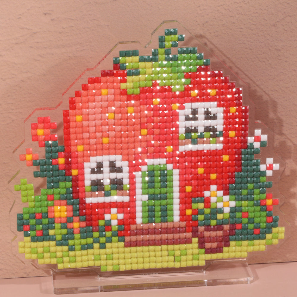 LumiGem Strawberry House Diamond Painting Stand