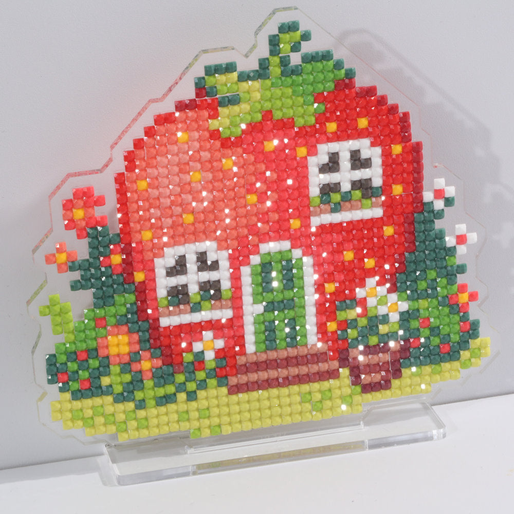 LumiGem Strawberry House Diamond Painting Stand