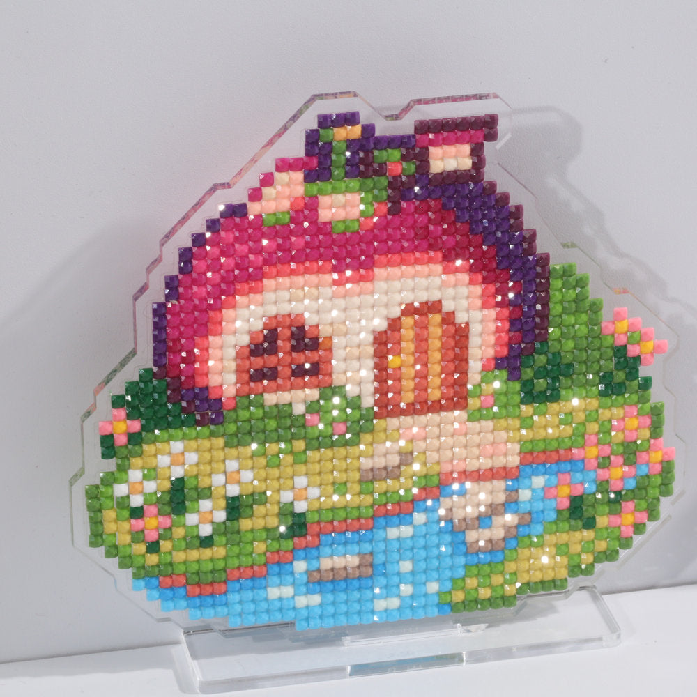 LumiGem Mangosteen House Diamond Painting Stand