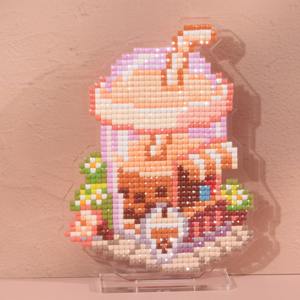 LumiGem Milk Tea House Diamond Painting Stand