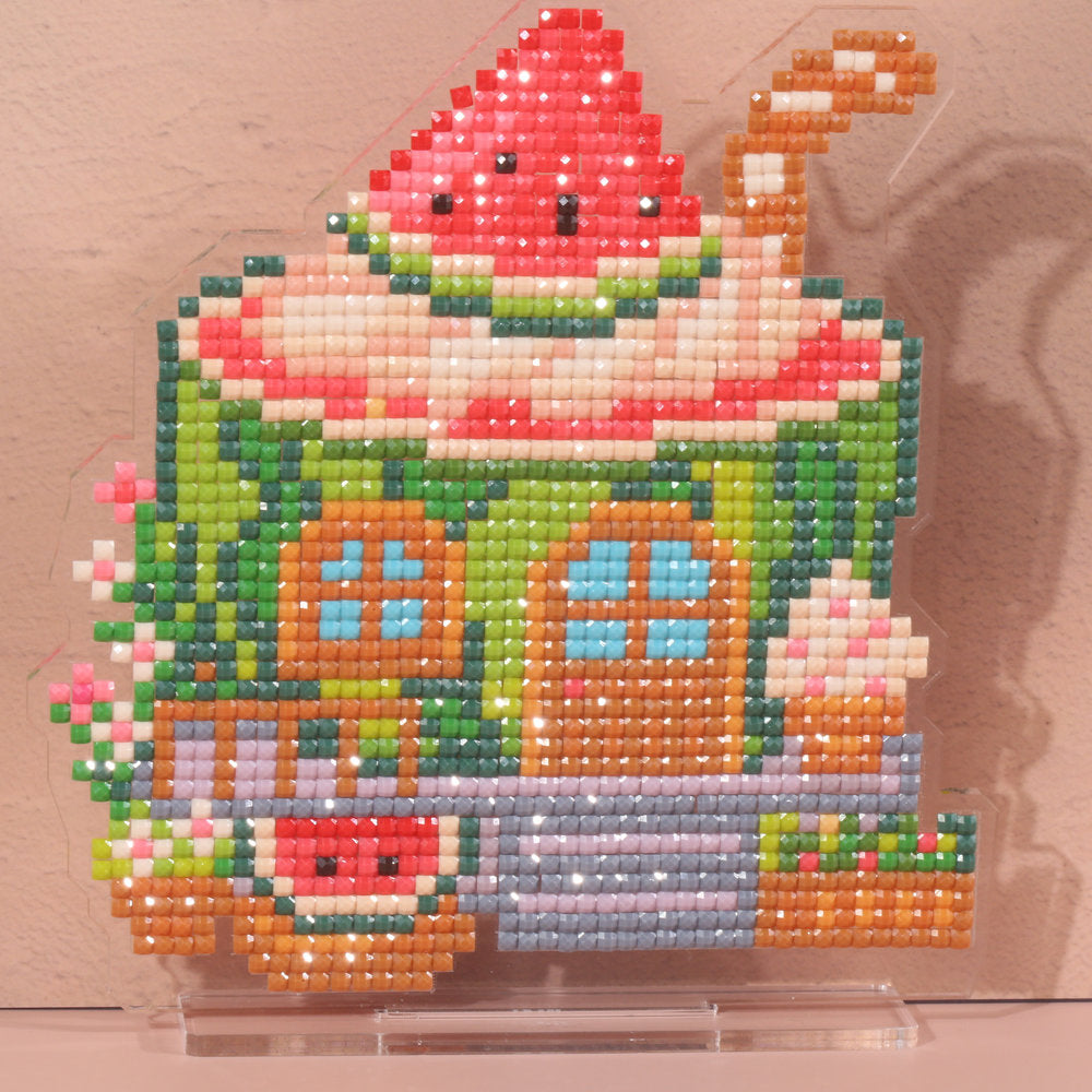 LumiGem Watermelon Dessert House Diamond Painting Stand