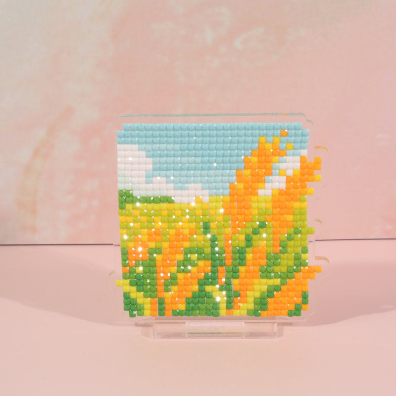 LumiGem Wheat Ear Miniature Scene Diamond Painting Stand