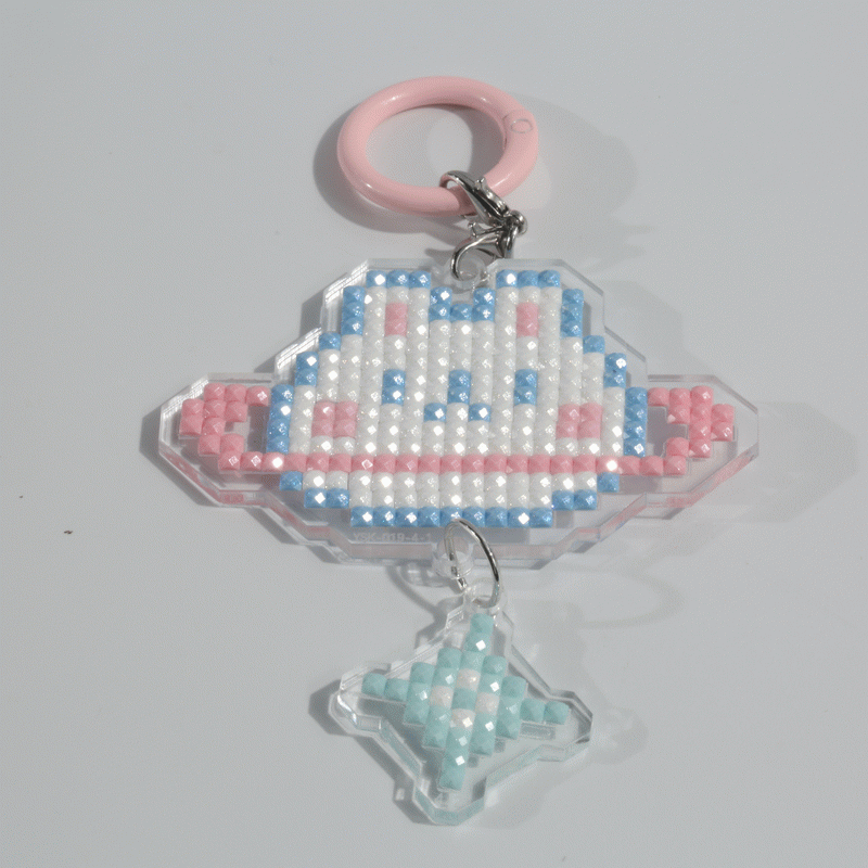 Lumigem DIY Diamond Painting Animal Keychains