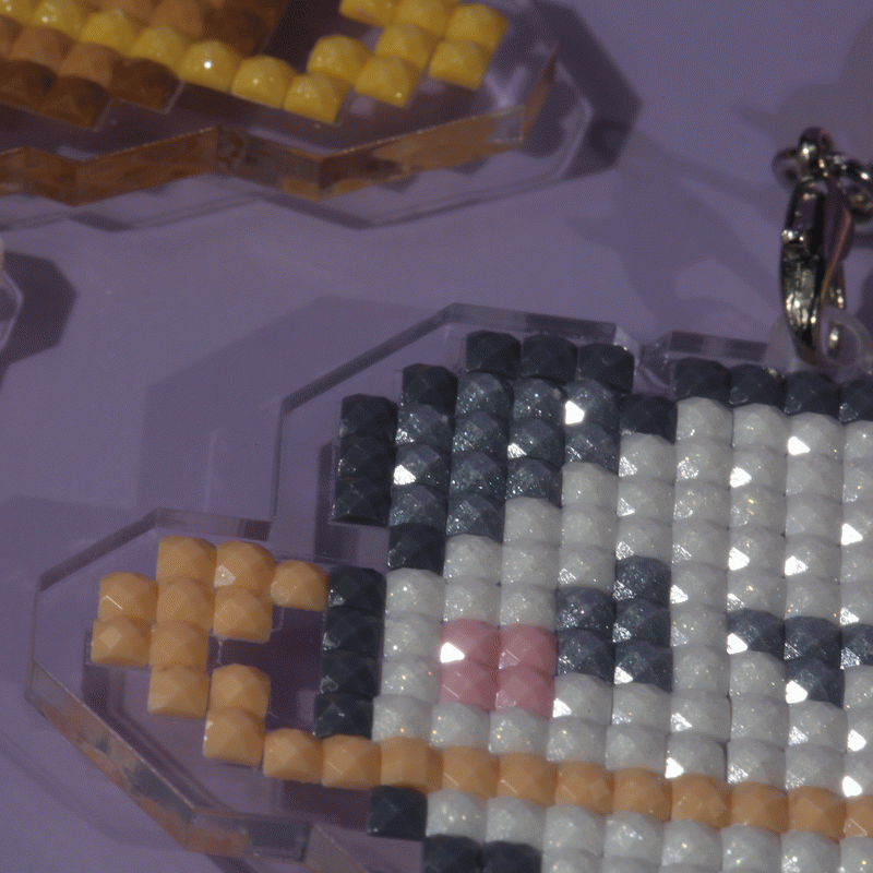 Lumigem DIY Diamond Painting Animal Keychains