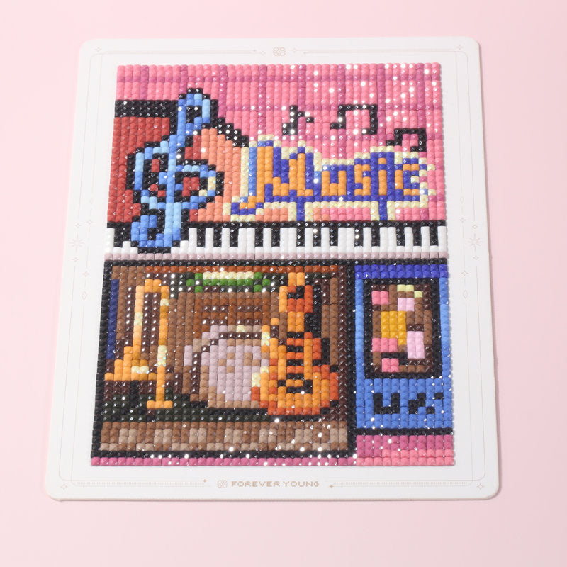Minigem® : Little Shop Stories Small Diamond Art Kits, 5x7 Inch Cards
