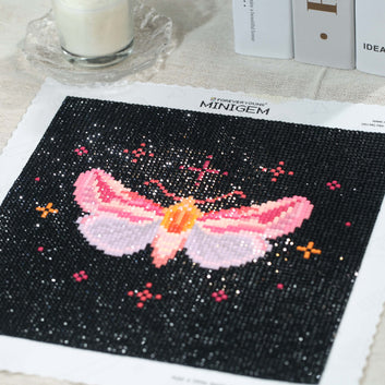 Minigem™ :Pink Butterfly