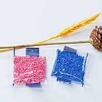 Quadratische AB-Diamant-Malperlen in 20 Farben