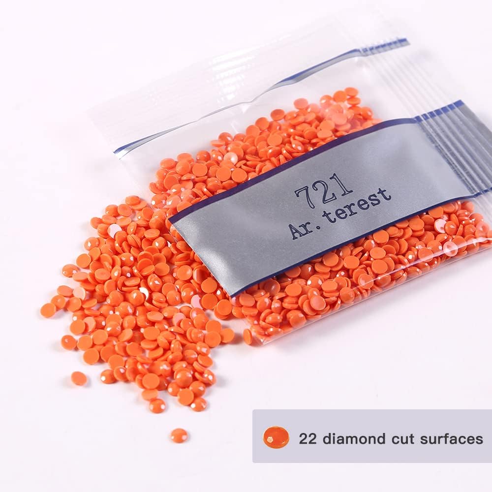 Lot de 447 perles rondes DMC de toutes les couleurs.