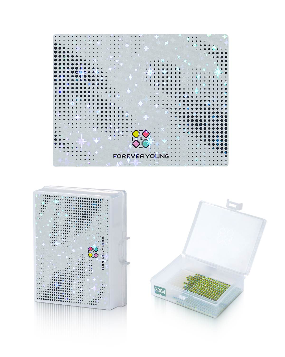 Foreveryoung Storage Tray Bottom Stickers