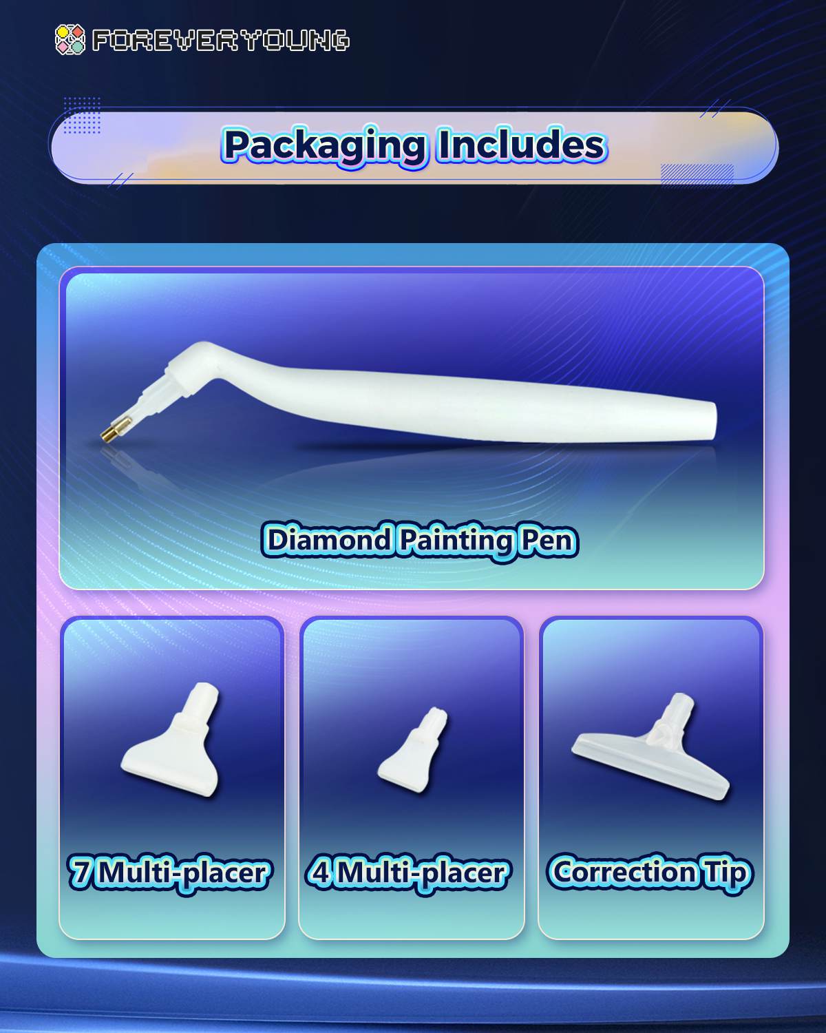 Foreveryoung Ergonomic Diamond Painting Pen