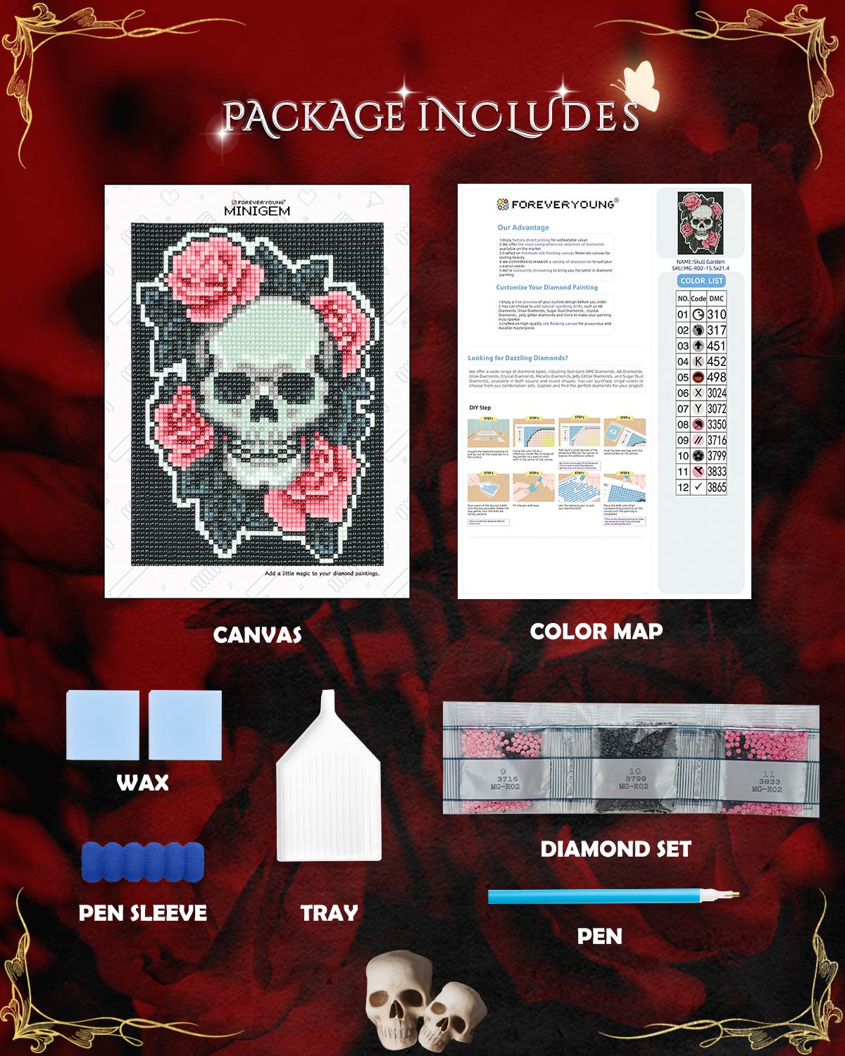 Minigem® :Skull Garden