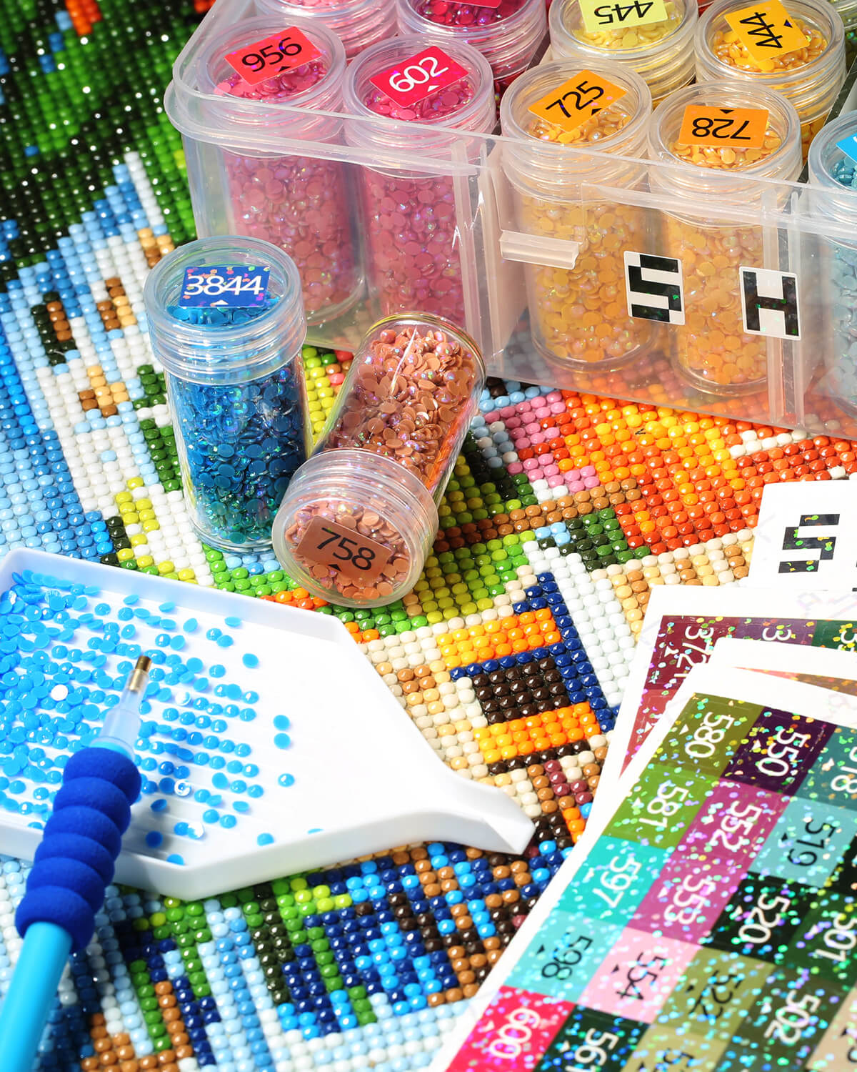 Diamond Painting Square Label