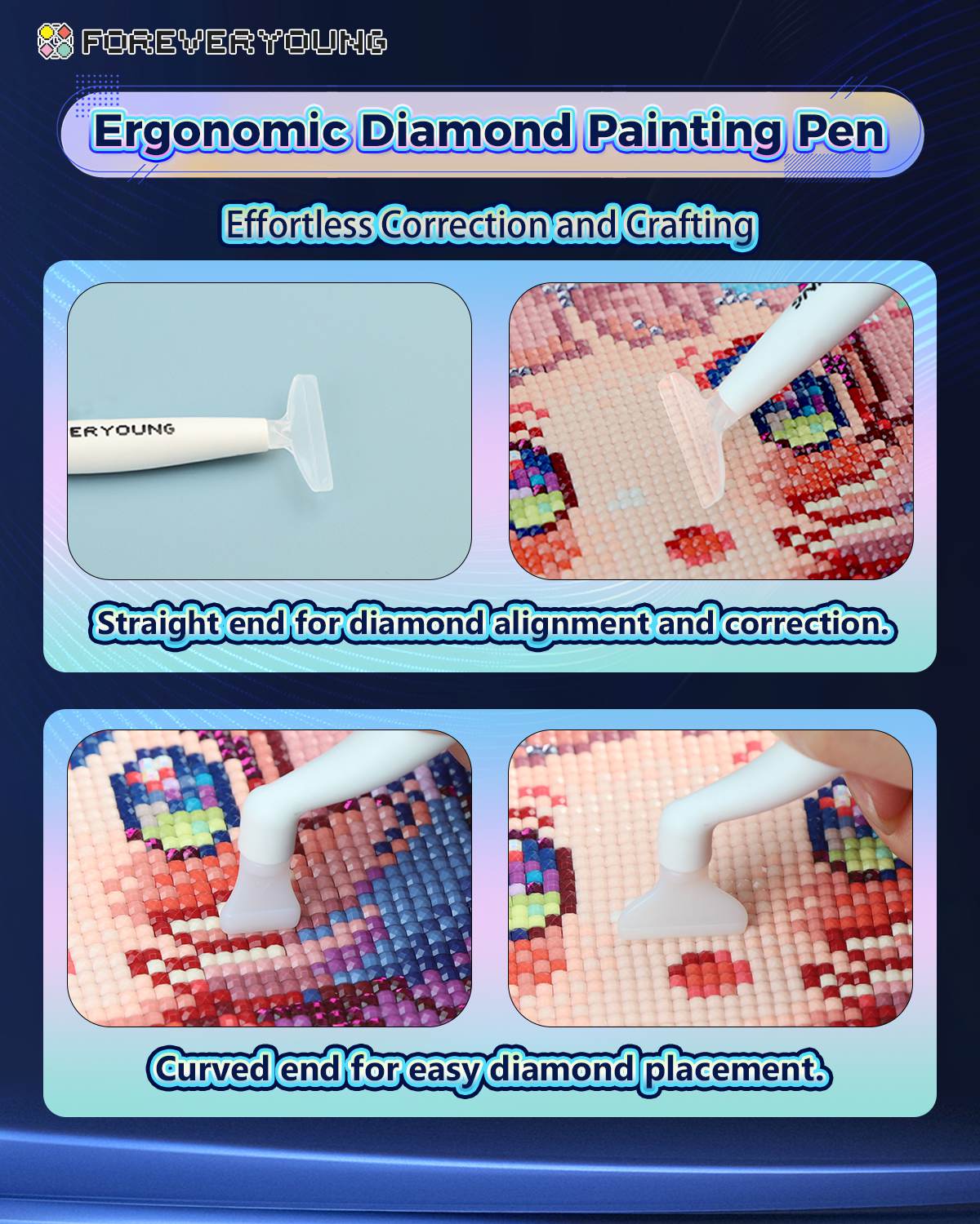 Foreveryoung Ergonomic Diamond Painting Pen
